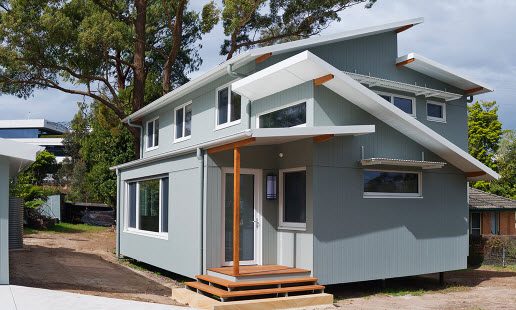 A unique passive house